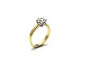 18ct Yellow Gold Diamond Solitaire Ring 1.00ct