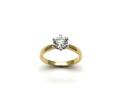 18ct Yellow Gold Diamond Solitaire Ring 1.00ct
