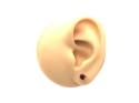 9ct Yellow Gold Garnet Stud Earrings 5mm