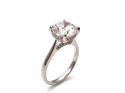Platinum Laboratory Grown Diamond Ring 3.55ct