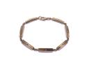 9ct Yellow Gold Diamond Bracelet