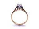 18ct Yellow Gold Diamond Solitaire Ring
