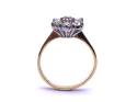 18ct Yellow Gold Diamond Cluster Ring