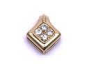 18ct Yellow Gold Diamond Pendant