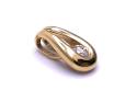 18ct Yellow Gold Fancy Diamond Pendant