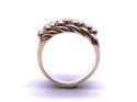 9ct Yellow Gold 5 Row Keeper Ring