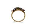 9ct Yellow Gold Multi Sapphire Ring