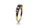 9ct Yellow Gold Multi Sapphire Ring