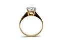 9ct Yellow Gold CZ Solitaire Ring
