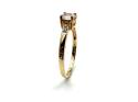 9ct Yellow Gold Zircon Solitaire Ring