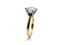 18ct Moissanite Solitaire Ring