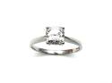 18ct Moissanite Solitaire Ring