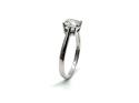 18ct Moissanite Solitaire Ring