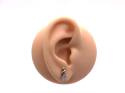 9ct Opal & Diamond Stud Earrings