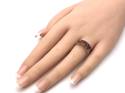 9ct Rhodolite Garnet & Zircon Ring