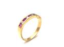 18ct Yellow Gold CZ Eternity Ring
