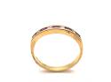 18ct Yellow Gold CZ Eternity Ring