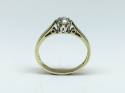 9ct Yellow gold Diamond Solitaire Ring