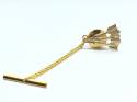 9ct Yellow Gold Darts Tie Tack