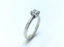 Platinum Princess Cut Diamond Solitaire