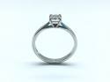 Platinum Princess Cut Diamond Solitaire