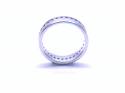 18ct White Gold Diamond Set Wedding Ring 0.75ct