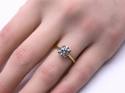 18ct Yellow Gold Diamond Solitaire Ring 1.74ct