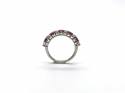 9ct Ruby & Diamond Eternity Ring 0.53ct