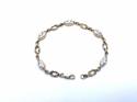 9ct Yellow Gold CZ Bracelet