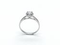 18ct White Gold Diamond Halo Ring