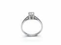 18ct Princess Cut Diamond Solitaire