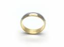 18ct White and Yellow Gold Wedding Ring