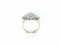 18ct Diamond Cluster Ring