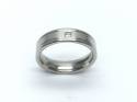 Palladium Diamond Wedding Band 6mm