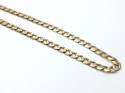 9ct Yellow Gold Flat Curb Chain 18 inch