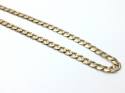 9ct Yellow Gold Flat Curb Chain 18 inch