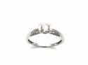 White Gold 18ct Diamond Ring 0.50ct