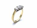 18ct Diamond 3 Stone Ring