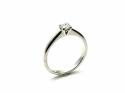 18ct White Gold Diamond Solitaire 0.30c