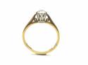 18ct Yellow Gold Diamond Solitaire Ring