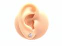 18ct White Gold Diamond Stud Earrings 0.37ct