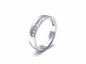 18ct White Gold Diamond Wedding Ring