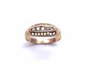 9ct Yellow Gold Diamond 5 Stone Ring