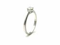 9ct White Gold Diamond Solitaire Ring
