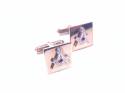 9ct Yellow Gold Square Masonic Cufflinks