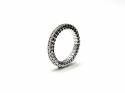 18ct Expandable Diamond Eternity Ring Size L to Z