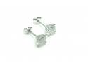 18ct white Gold Diamond Stud Earrings 2.25ct