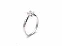 18ct Princess Cut Diamond Ring 0.42ct