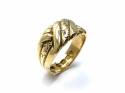 An Old 18ct Yellow Gold Fancy Ring Birmingham 1901