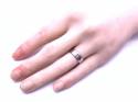 9ct White Gold Diamond Wedding Ring